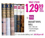 Simple Choice Extra Tuff Vinyl Roll-1.83x5m Per Roll