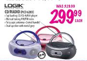 Logik CD/Radio (PCD-6203)-Each