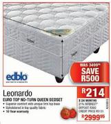 Leonardo Euro Top No-Turn Queen Bedset