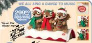 Battery-Operated Singing & Dancing Chipmunke-Each