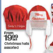 Christmas Hats Assorted-Each