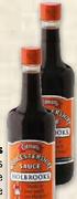 Colman's Holbrooks Worcestershire Sauce-500ml Each