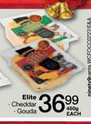 Elite Cheddar/Gouda-450g Each