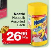 Nestle Nesquik Assorted-500g Each