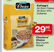 Checkers' Choice Big Crunch Muesli-1.5kg