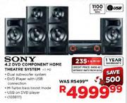 Sony 4.2 DVD Component Home Theatre System (HT-M2)