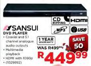 Sansui DVD Player