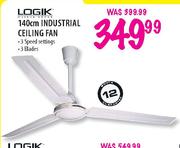 Logik Industrial Ceiling Fan-140cm