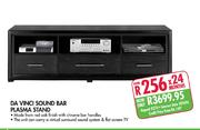 Da Vinci Sound Bar Plasma Stand