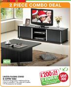 Lavista Plasma Stand & Coffee Table
