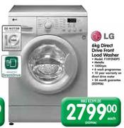 Lg Direct Drive Front Load Washer (F1092NDP5) - 6Kg Each