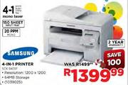 Samsung 4-in-1 Printer(SCX-3405F)