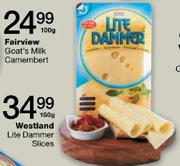 Westland Lite Dammer Slices-150g