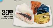 Portobello Cheese Platter-300g