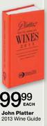 John Platter 2013 Wine Guide-Each