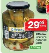 Offeneau Gherkins Assorted-1.64Kg Each