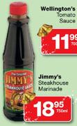 Jimmy Steakhouse Marinade-750ml