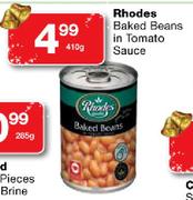 Rhodes Baked Beans In Tomato Sauce-410g