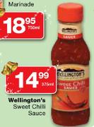 Wellington's Sweet Chilli Sauce-375ml