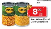 Koo Whole Kernel Corn/Sweetcorn-415g Each