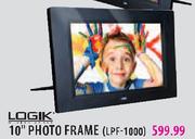 Logik Photo Frame (LPF-1000) - 10"