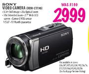 Sony Video Camera (HDR-CX190)