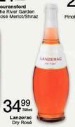 Lanzerac Dry Rose-750ml