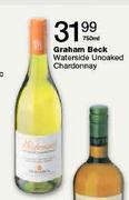 Graham Beck Waterside Unoaked Chardonnay-750ml
