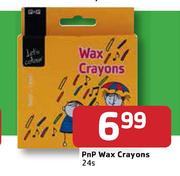 PnP Wax Crayons-24's