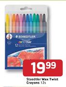Staedtler Wax Twist Crayons-12's