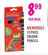 Memories  Colour Pencils-12 Piece