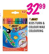 BIC Kids Turn & Colour Wax Colouring