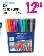Staedtler Norris Club Fibre Tip Pens-12's