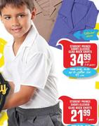 Student Prince Short-Sleeved Glad-Neck Shirts-4 Years Years Each
