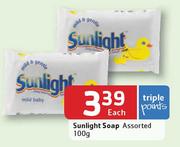 Sunlight Soap Assorted-100g Each