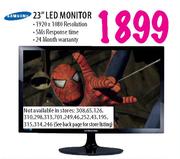 Samsung LED Monitor-23"