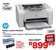 HP Mono Laser Printer(P1102)