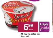 All Joy Noodles Assorted-90g Each