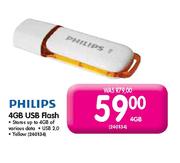 Philips 4GB USB Flash 