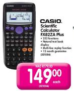 Casio Scientific Calculator FX82ZA Plus Each