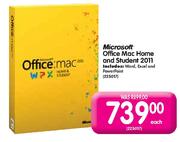 Microsoft Office Mac Home And Student 2011 Each