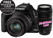 Canon EOS500D Twin Lens Bundle
