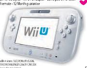 Wii U Console & Game Pad