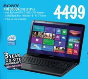 Sony Notebook(SVE15111E)