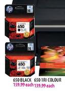 HP 650 Tri Colour Each