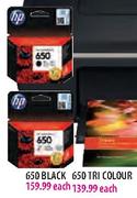 HP 650 Black Each