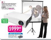 LG Slim Portable LED Projector-PB60G