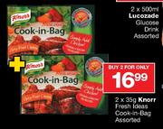 Knorr Fresh Ideas Cook-in-Bag-2 x 35gm