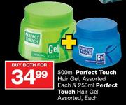 Perfect Touch Hair Gel-500ml & Perfect Touch Hair Gel-250ml