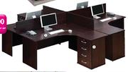 Bedford 1 x Cluster Desk Right or Left Side-Each